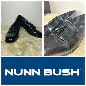 Nunn Bush Wing Tip Tassel Slip On Loafer 13